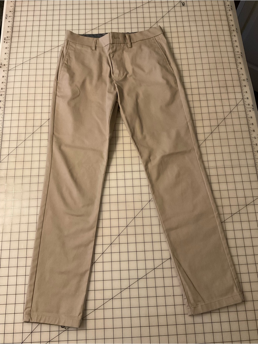 Old Navy Tan Dress Pants Ultimate Slim Size 29/30